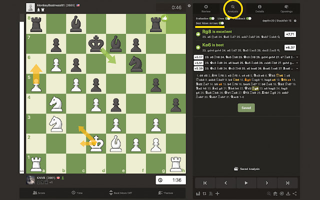 Arrows For Chess.com chrome extension