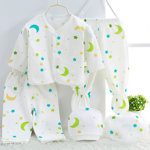 Title 9, Cotton Baby Clothing Underwear Set Spring and S...