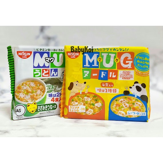 Mì Mug Nội Địa Nhật Ăn Liền Cho Bé (Date 09/2023)