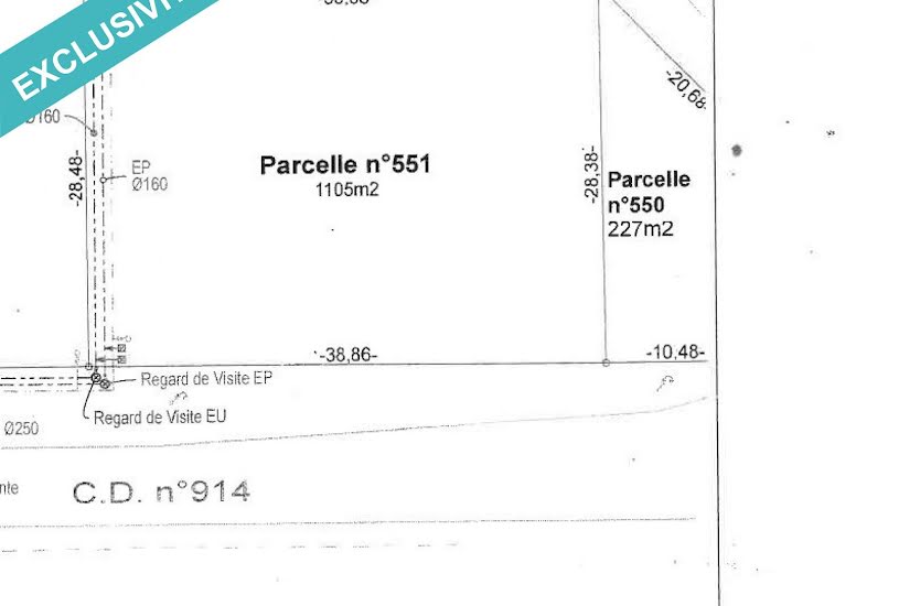  Vente Terrain à bâtir - 1 382m² à Xermaménil (54300) 