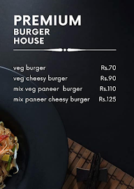 Premium Burger House menu 1