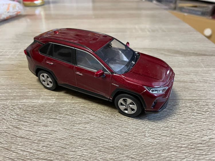 RAV4 カラーサンプル　ミニカー