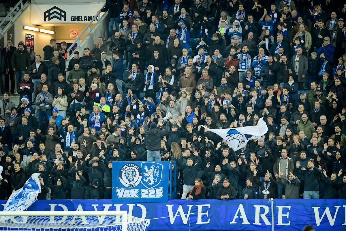 Les supporters gantois s'insurgent concernant le prix des billets pour le match contre l'AS Roma