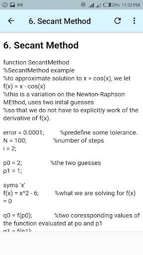 Matlab Programming  Numerical Analysis