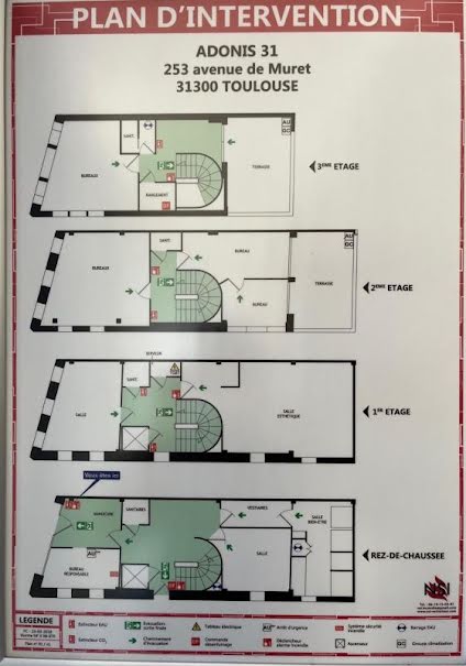 Vente locaux professionnels  258 m² à Toulouse (31000), 934 000 €