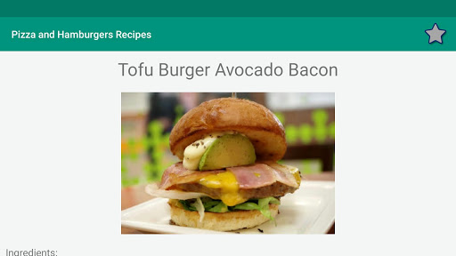 Pizza and Hamburgers Recipes Offline