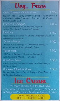 Bombay Street Treat menu 3