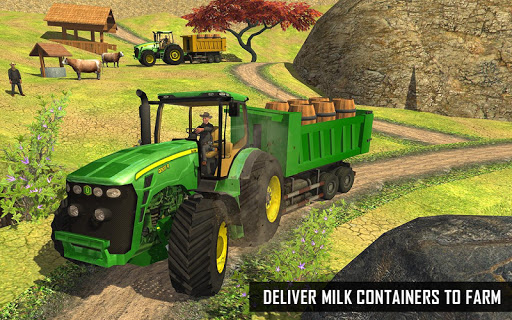 Real Offroad Farm Tractor Driving  Driving Game
