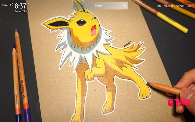 Jolteon Wallpapers New Tab