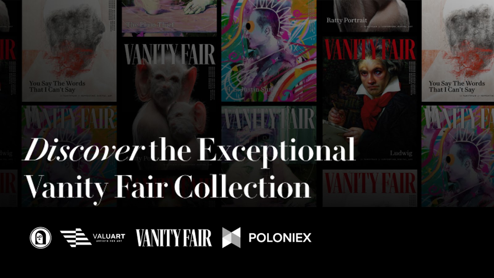 APENFT Auctions Five Vanity Fair NFT Covers  - 1