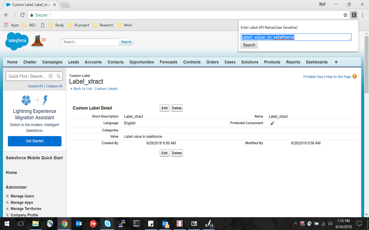 Salesforce Label Value Finder Preview image 1