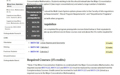 McGill Chrome Extension: Scheduling Simplified