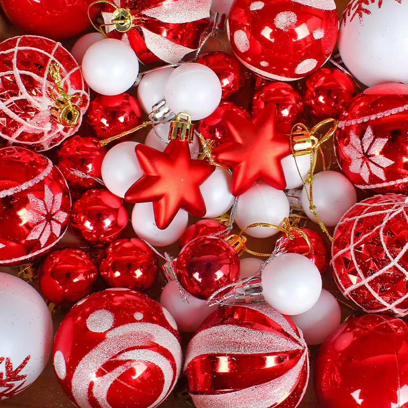 Title 3, Kerstboomversiering Kleurrijke Ballen Cadeauset...