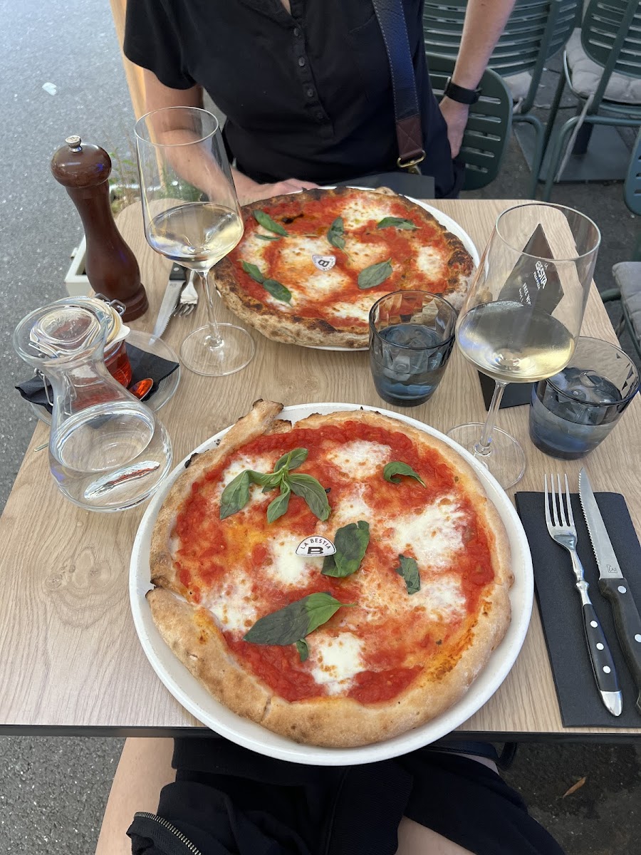 GF margherita pizza