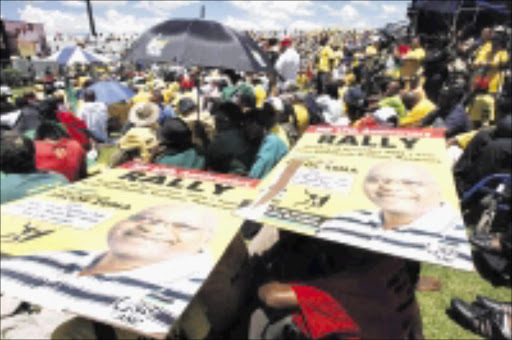 RECOGNITION: MK veterans were honoured in Bloemfontein. 16/12/2008. © Sowetan.Pic. Antonio Muchave