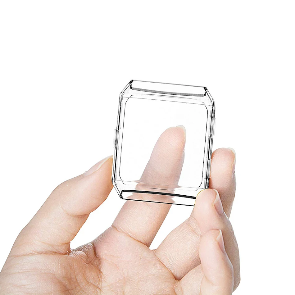 Coque de protection en TPU électroplaqué pour Fitbit Ionic. Étui souple, résistant aux chocs, protège entièrement votre montre, avec un design élégant.