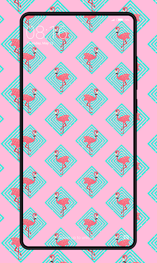 Cute Flamingo Wallpaper