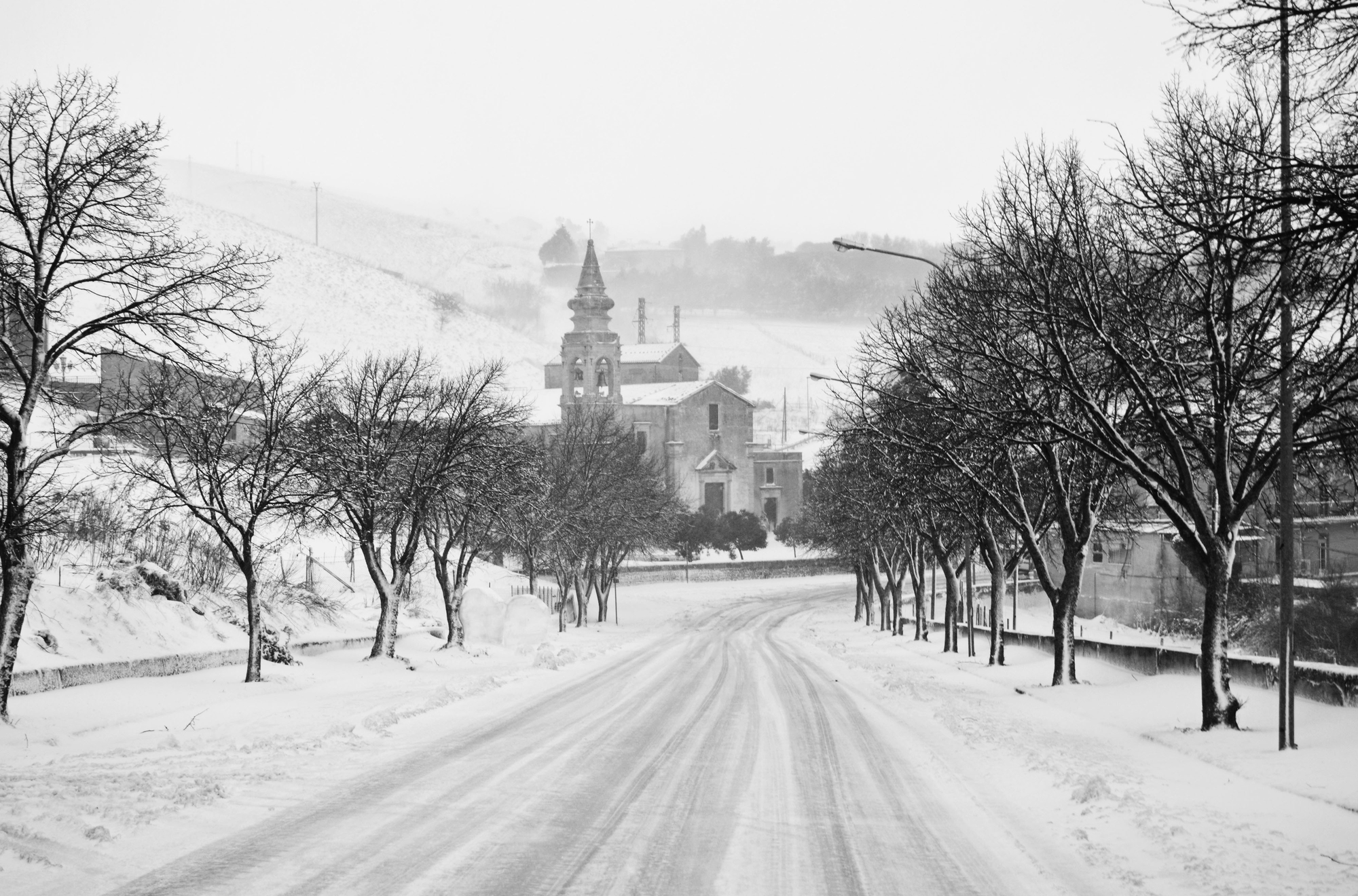 Snow - black and white di chiarasottile98