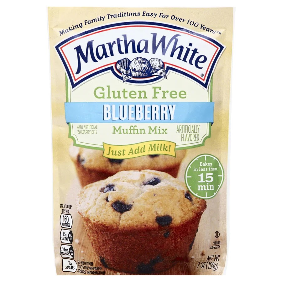 Gluten Free Blueberry Muffin Mix