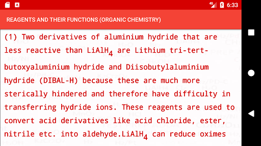 REAGENTS AND THEIR FUNCTIONS ORGANIC CHEMISTRYFree