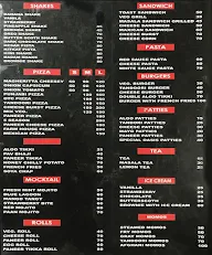 Oasis Cafe & Bakers menu 1