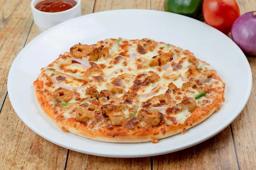 Chicken Seekh Kabab Pizza [7 Inches]