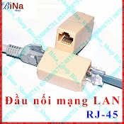 Đầu Nối Dây Cáp Mạng Lan Rj - 45 Rj45