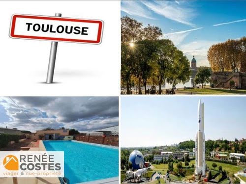Vente viager 4 pièces 118 m² à Toulouse (31000), 97 878 €