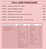 Le Un Pancake menu 2