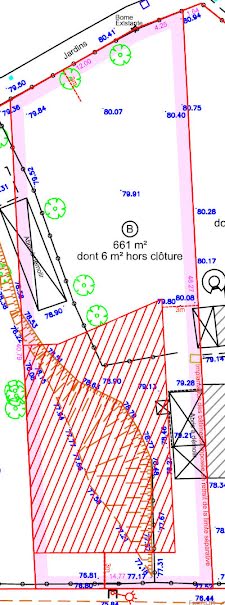 Vente terrain  655 m² à Guignes (77390), 128 000 €