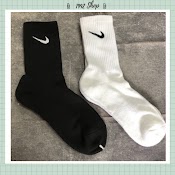 Tất Vớ Nike Cao Cổ Nam Nữ Trắng Đen Dáng Thể Thao Hàn Quốc Cao Cấp C1