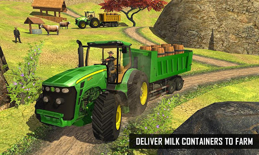 Real Offroad Farm Tractor Driving  Driving Game