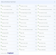 Kohinoor Fast Food menu 1