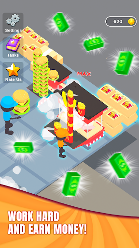 Screenshot Idle Burger Shop Tycoon - Game