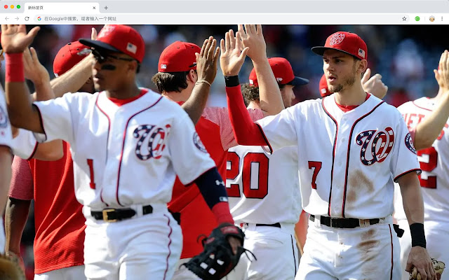 Washington Nationals New Tab