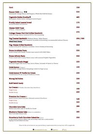 Trevi-All Day Dinning menu 1