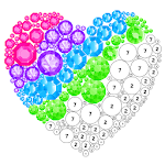 Cover Image of ダウンロード Diamond Art - Color by Number, Coloring Book Pages 1.1 APK