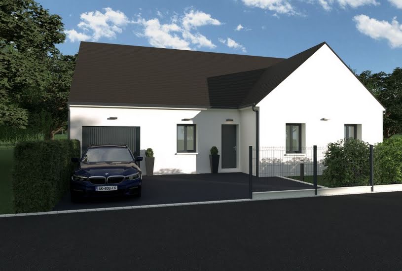  Vente Terrain + Maison - Terrain : 580m² - Maison : 100m² à Azay-sur-Cher (37270) 