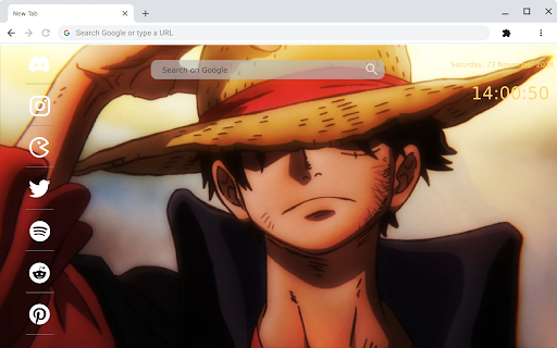 Live Wallpaper: Luffy Straw Hat - One Piece