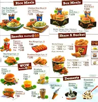 KFC menu 2