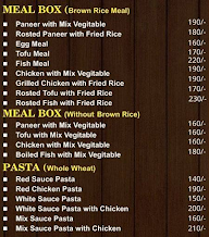 The Health Hut menu 3