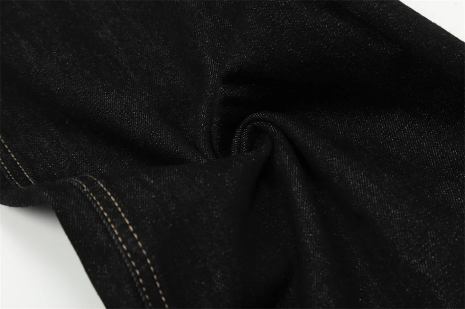 Pantalones rectos de mezclilla europeos y americanos para hombre Comodidad y estilo diario Diseño atemporal para un look moderno y versátil