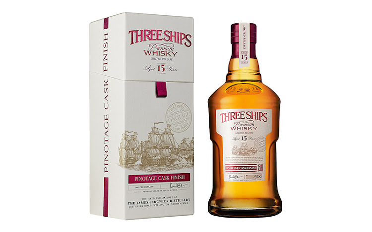 Three Ships Pinotage Cask Finish.