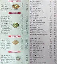 Hotel Sai Nidhi menu 3