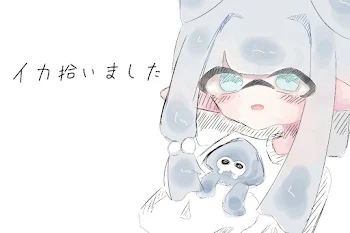 イカ拾いました