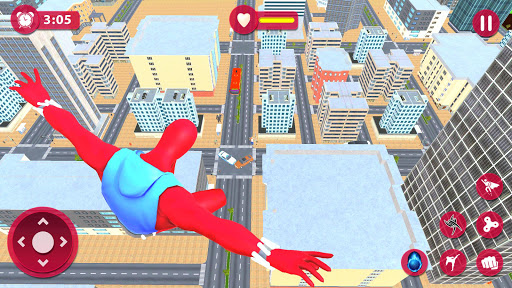 Amazing Spider Super Hero Rope Rescue Mission