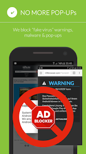 Free Adblocker Browser - Adblock & Popup Blocker Screenshot