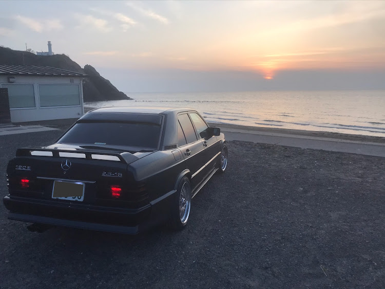 190シリーズの日本海の夕日を求めて・国道17号で三国峠越え・角田浜で夕日とコラボ・小嶋屋総本店でへぎ蕎麦に関するカスタム事例の投稿画像12枚目