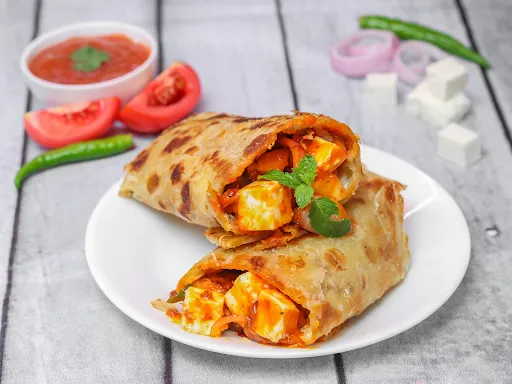 Anda Paneer Tikka Roll