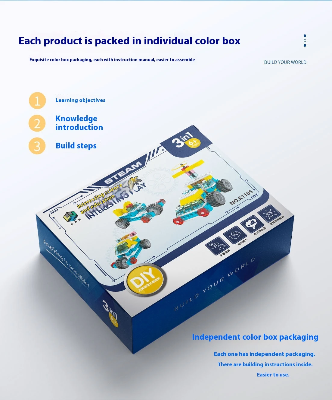 Title 2, LEGO Gear ile Uyumlu Mekanik Bilim ve Eğitim Ya...
